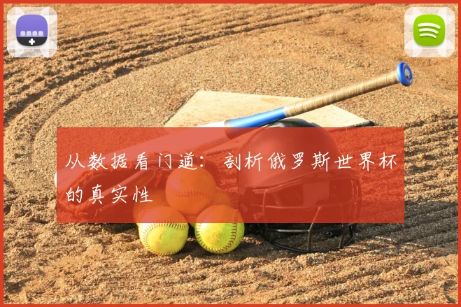 从数据看门道:剖析俄罗斯世界杯的真实性