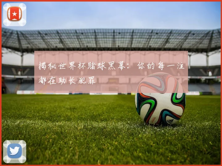 揭秘世界杯赌球黑幕:你的每一注都在助长犯罪