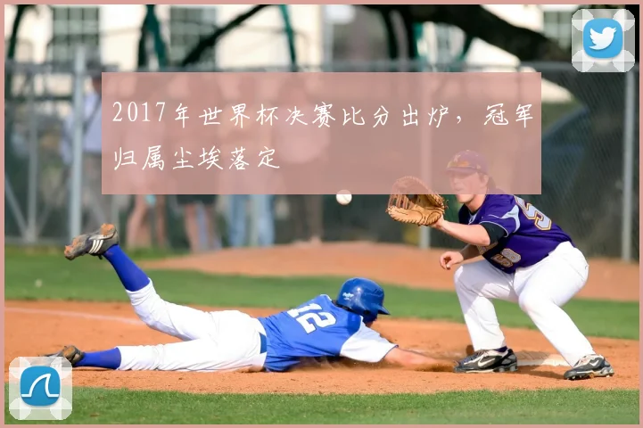 2017年世界杯决赛比分出炉，冠军归属尘埃落定